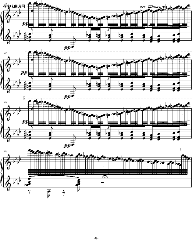 弄臣-李斯特钢琴曲谱（图9）