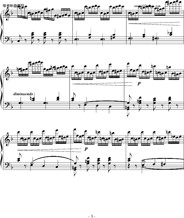 车尔尼740-车尔尼钢琴曲谱（图3）