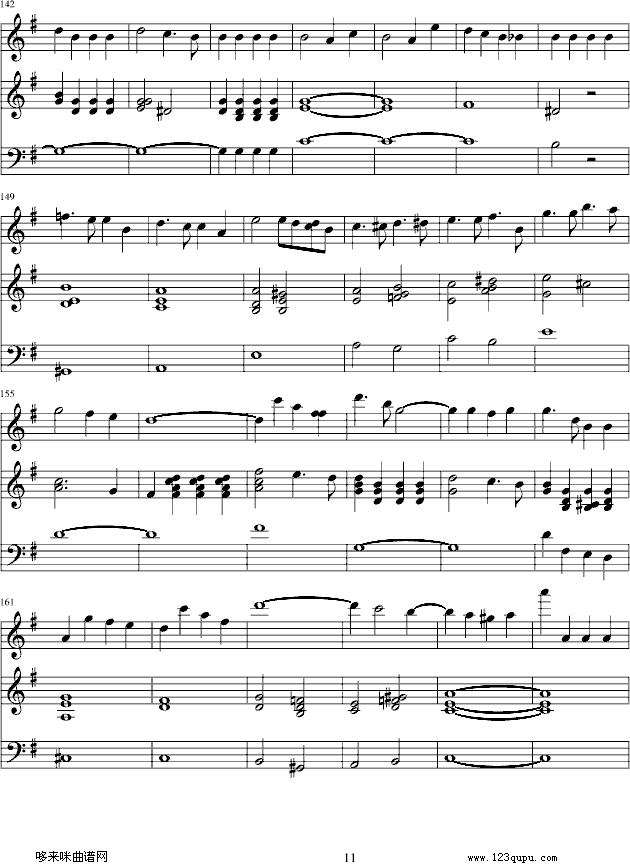 e小调小提琴协奏曲-门德尔松钢琴曲谱（图11）