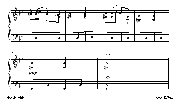 音乐的瞬间-舒伯特钢琴曲谱（图4）