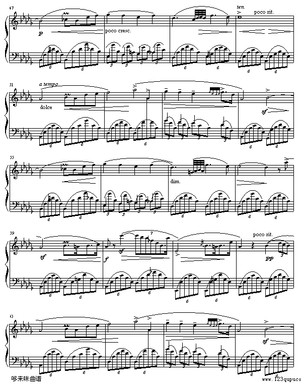 幻想即兴曲-京寒-肖邦钢琴曲谱（图4）
