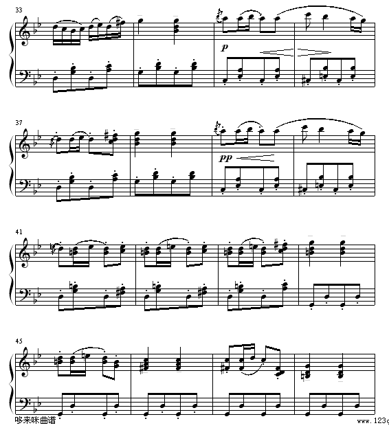 音乐的瞬间-舒伯特钢琴曲谱（图3）