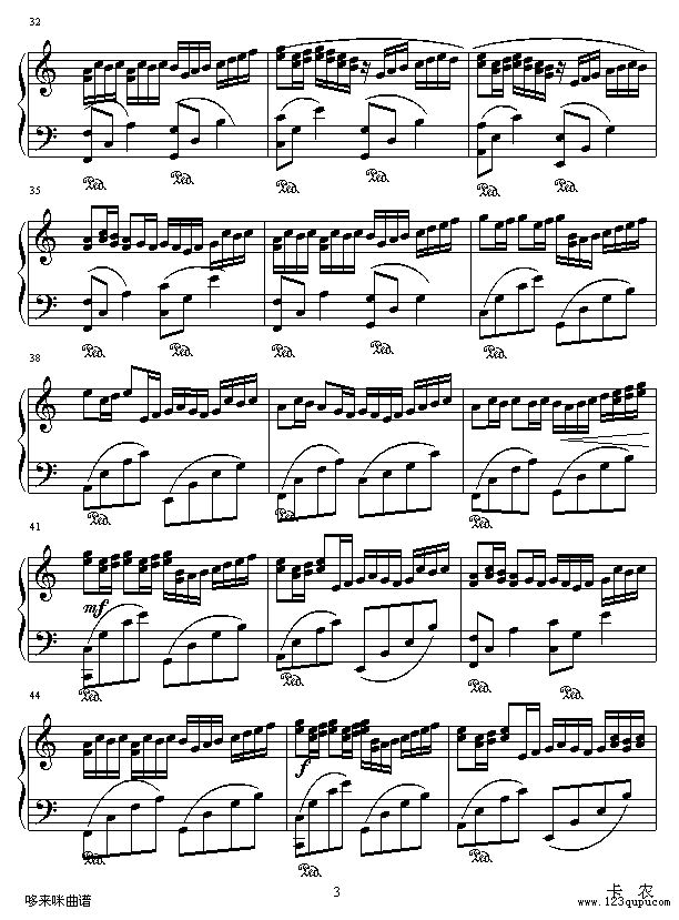 Canon Mix Vision-帕赫贝尔-Pachelbel钢琴曲谱（图3）