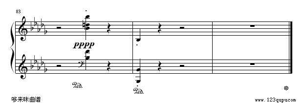 云雀-巴拉基列夫钢琴曲谱（图10）