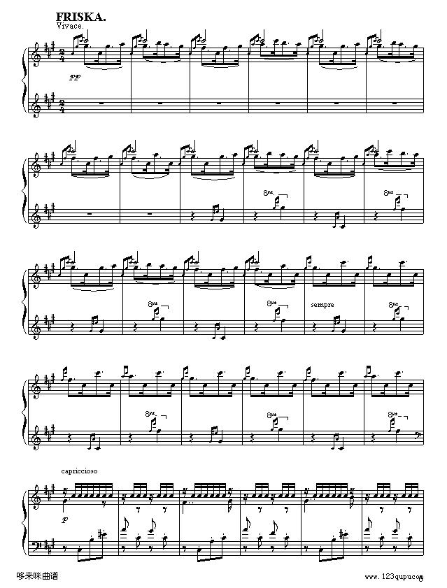 匈牙利狂想曲第二号-李斯特钢琴曲谱（图6）