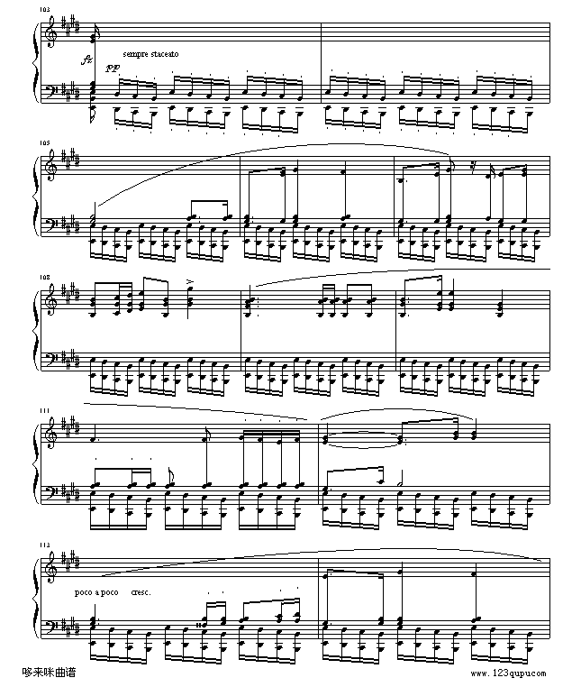 英雄波兰舞曲-肖邦钢琴曲谱（图9）