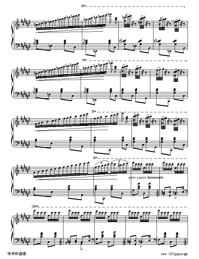匈牙利狂想曲第二号-李斯特钢琴曲谱（图15）