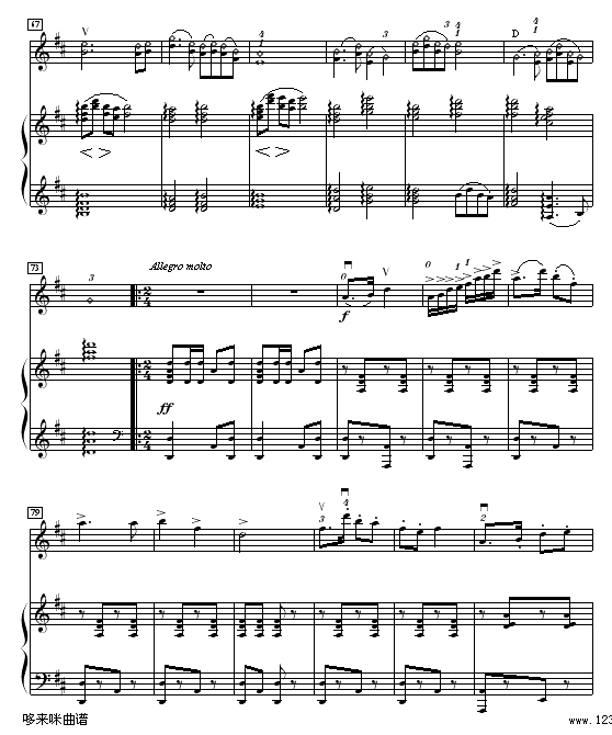 渔舟唱晚-中国名曲钢琴曲谱（图8）