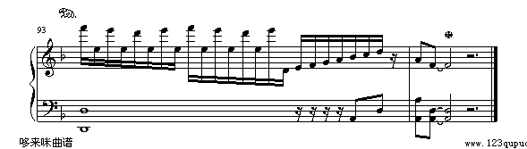 Handel’s Sarabande 韓德爾 薩拉邦-马克西姆钢琴曲谱（图7）