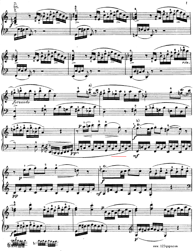 C大调钢琴奏鸣曲 K279-莫扎特钢琴曲谱（图3）