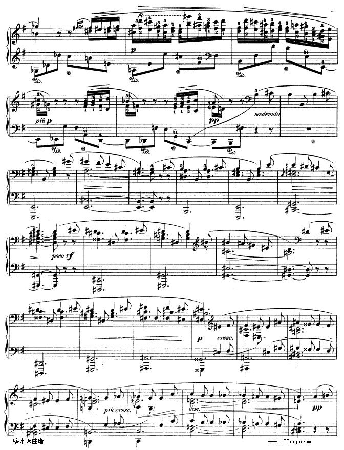 G大调夜曲作品37号 NO.2-肖邦钢琴曲谱（图4）