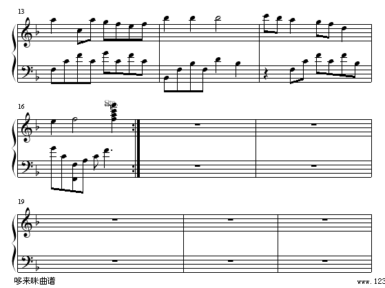 爱的礼赞-爱德华·艾尔加钢琴曲谱（图2）