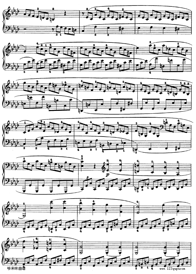 f小调第一钢琴奏鸣曲-贝多芬钢琴曲谱（图12）