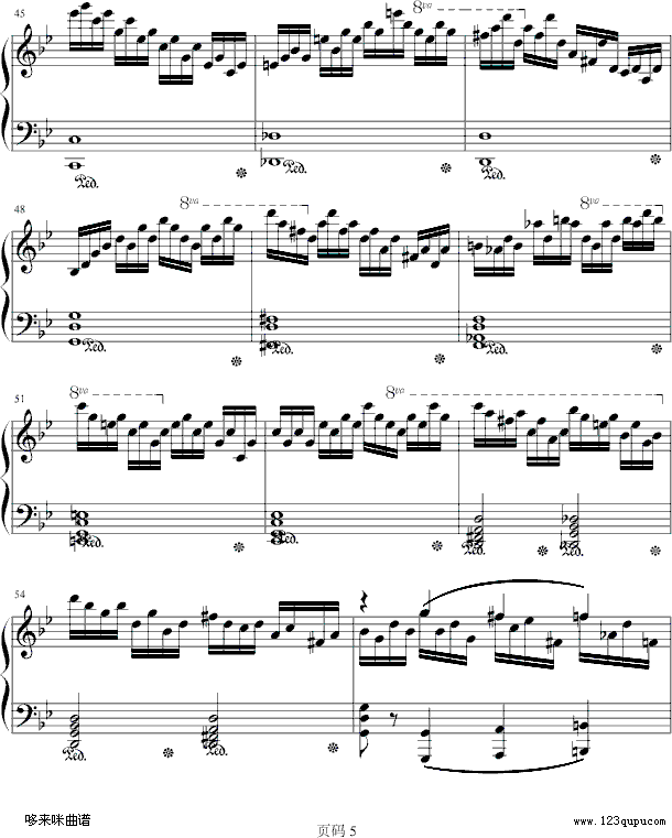 练习曲　NO.14-车尔尼钢琴曲谱（图5）