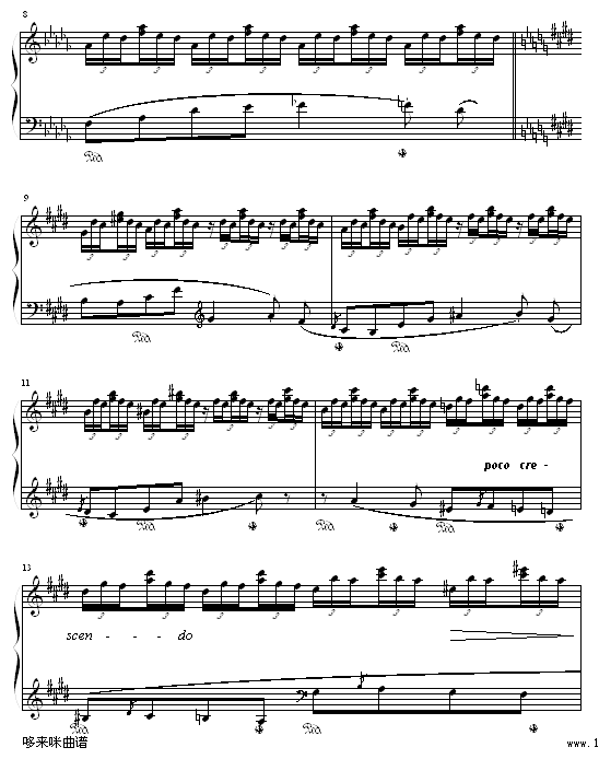 森林的呼啸-李斯特钢琴曲谱（图2）