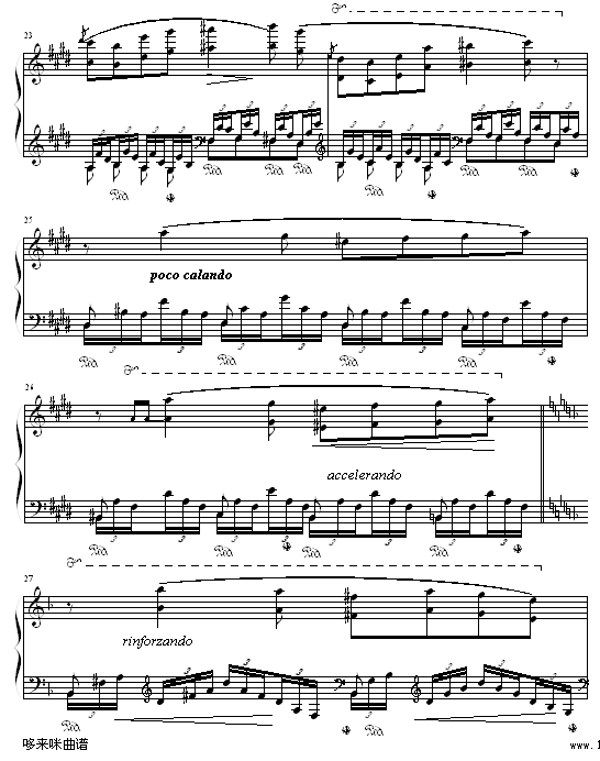 森林的呼啸-李斯特钢琴曲谱（图5）