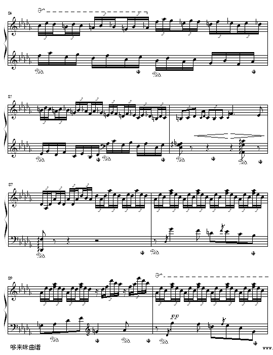 森林的呼啸-李斯特钢琴曲谱（图15）