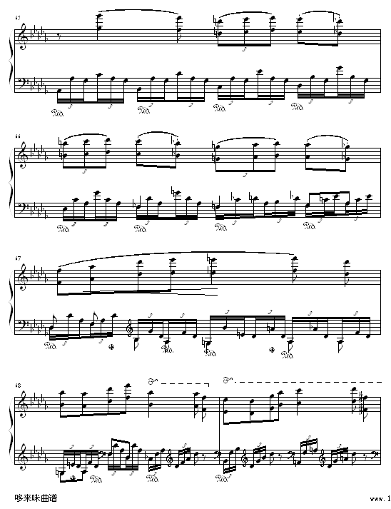 森林的呼啸-李斯特钢琴曲谱（图12）