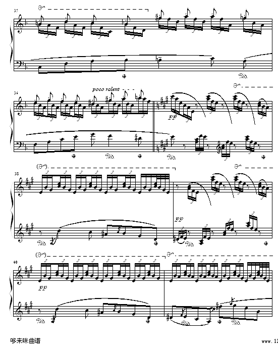 森林的呼啸-李斯特钢琴曲谱（图7）