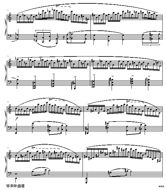 肖邦练习曲第２３首-（冬风）-肖邦钢琴曲谱（图7）