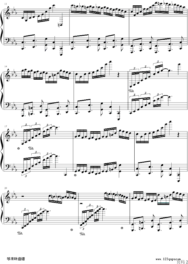 古巴-马克西姆钢琴曲谱（图2）