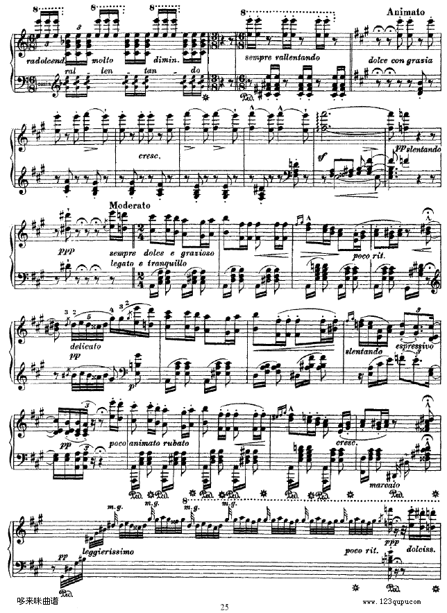 钟声大幻想曲-李斯特钢琴曲谱（图25）