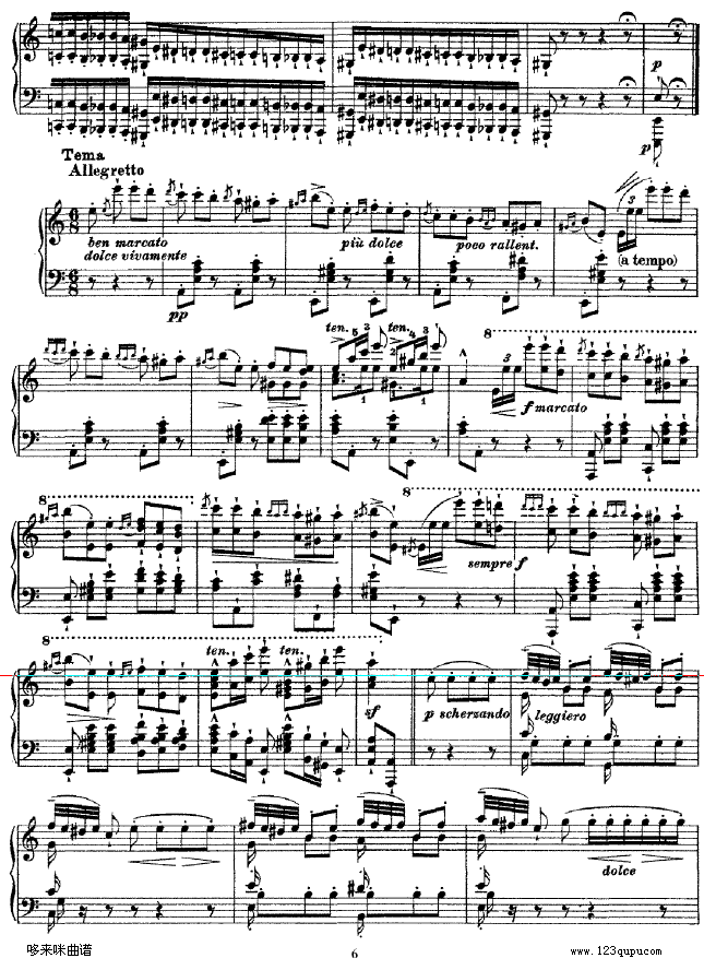 钟声大幻想曲-李斯特钢琴曲谱（图6）