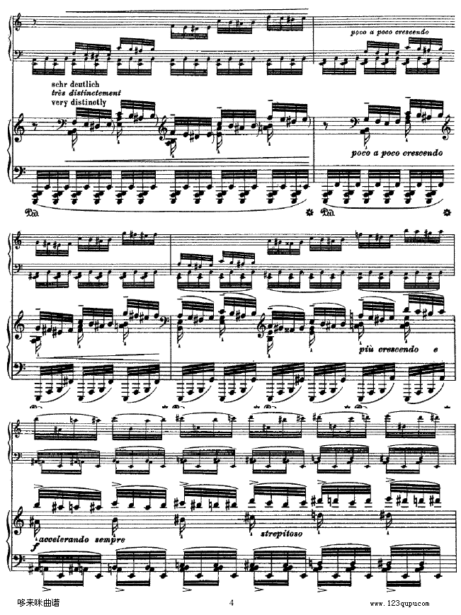 钟声大幻想曲-李斯特钢琴曲谱（图4）