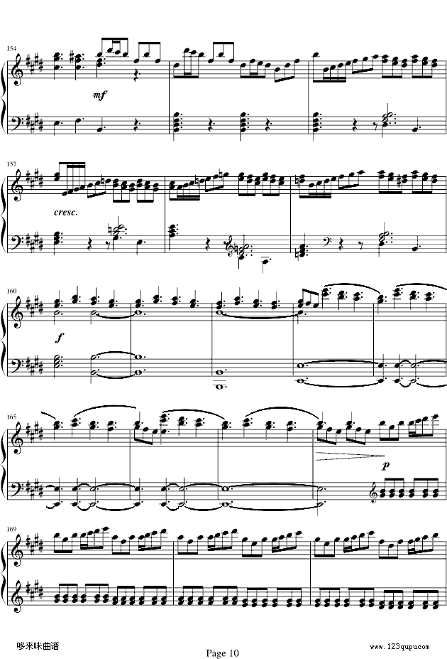 四季·春-维瓦尔第钢琴曲谱（图10）