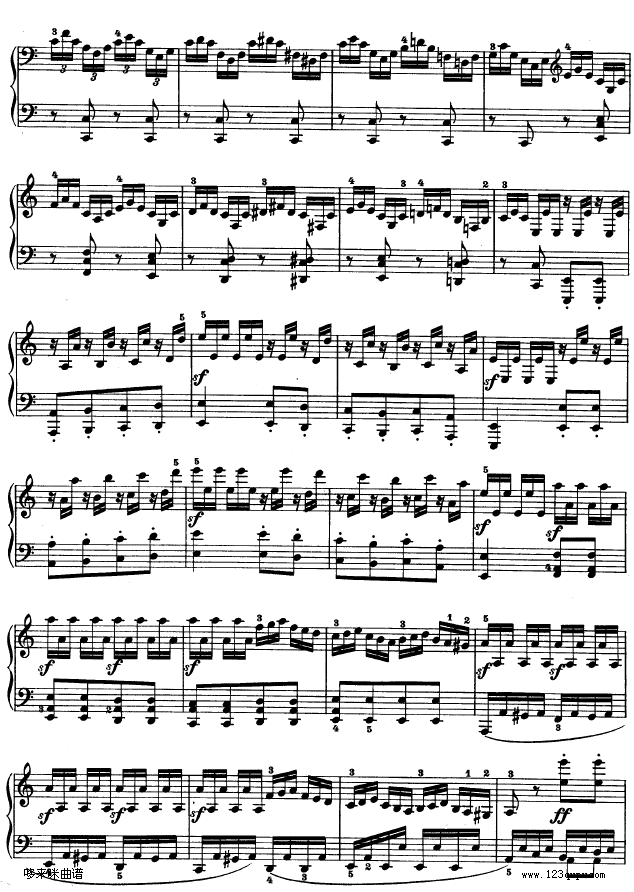 第二十一钢琴奏鸣曲-（Op.53）-贝多芬钢琴曲谱（图14）
