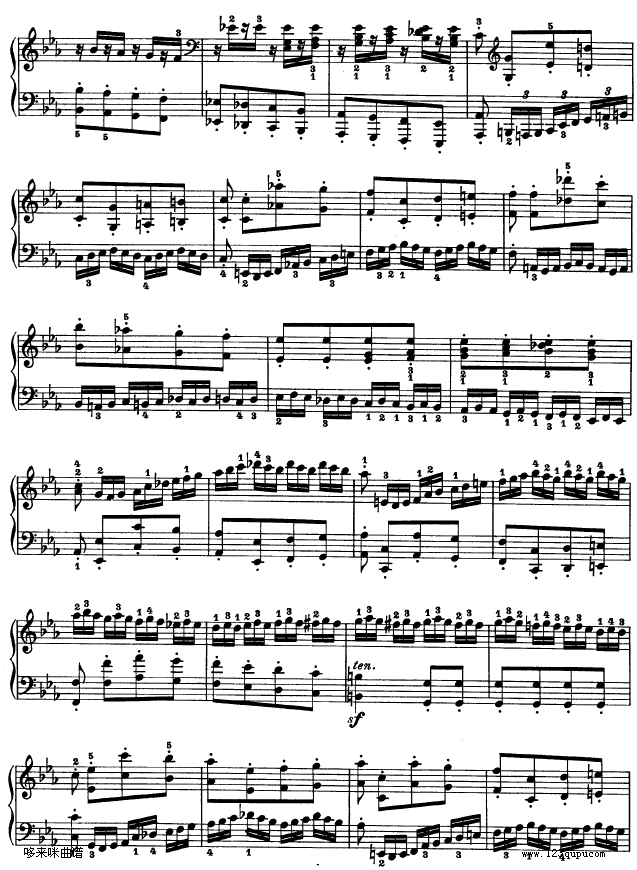 第二十一钢琴奏鸣曲-（Op.53）-贝多芬钢琴曲谱（图22）