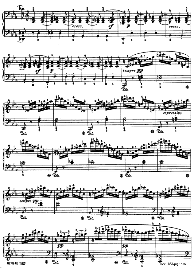 第二十一钢琴奏鸣曲-（Op.53）-贝多芬钢琴曲谱（图24）