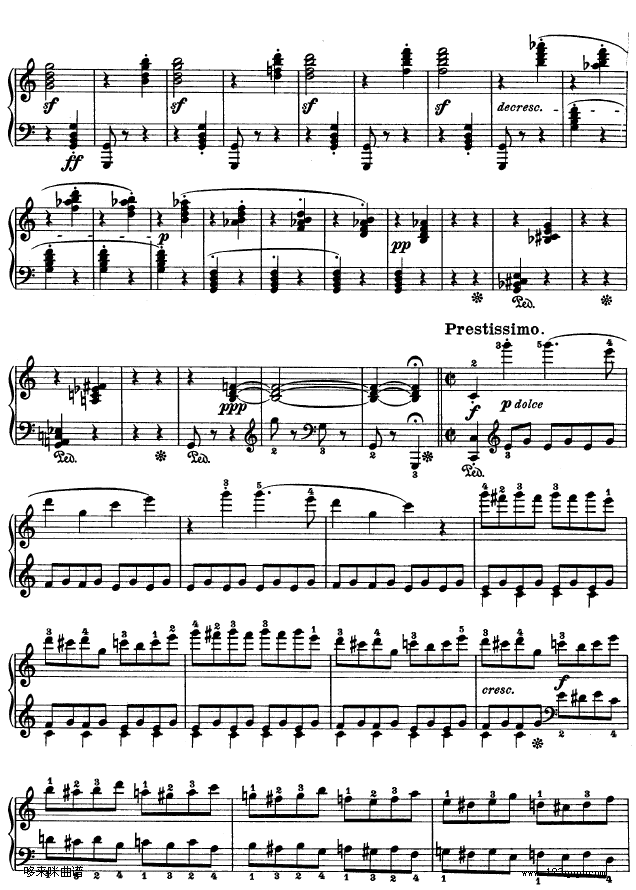 第二十一钢琴奏鸣曲-（Op.53）-贝多芬钢琴曲谱（图29）