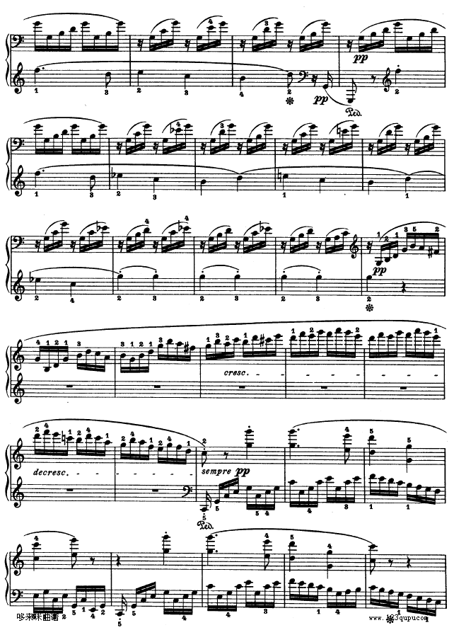 第二十一钢琴奏鸣曲-（Op.53）-贝多芬钢琴曲谱（图20）