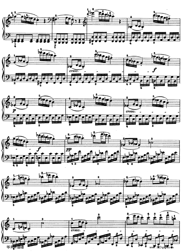 第二十一钢琴奏鸣曲-（Op.53）-贝多芬钢琴曲谱（图5）