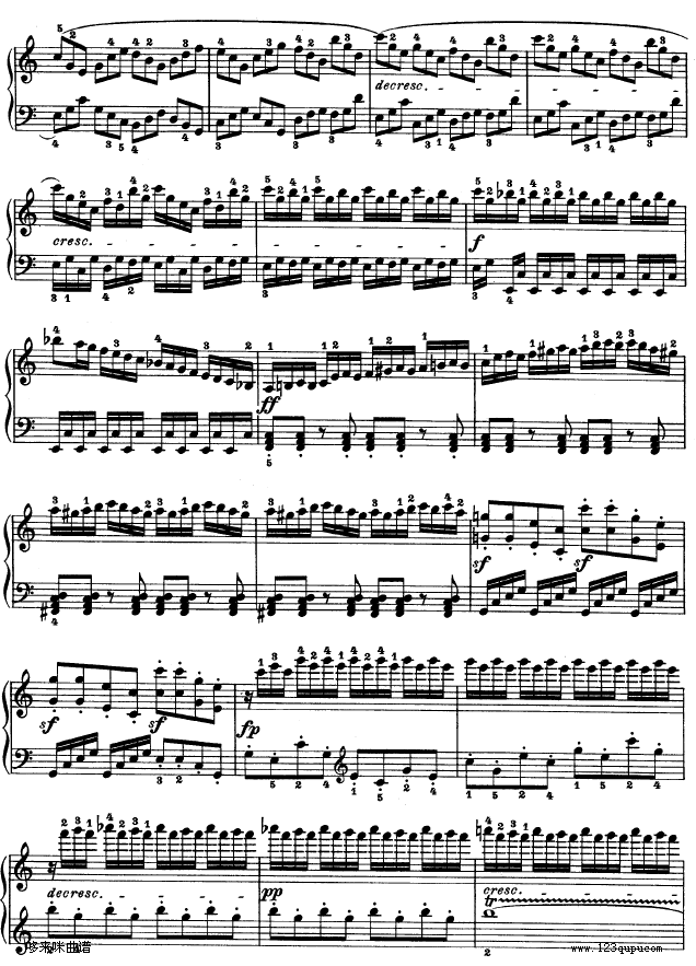 第二十一钢琴奏鸣曲-（Op.53）-贝多芬钢琴曲谱（图11）