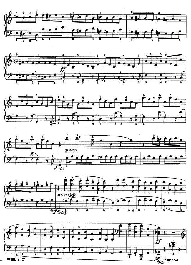 第二十一钢琴奏鸣曲-（Op.53）-贝多芬钢琴曲谱（图30）