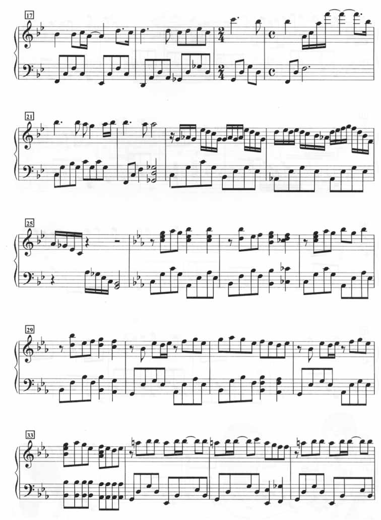河滨公园（钢琴谱）[不同版本]钢琴曲谱（图2）
