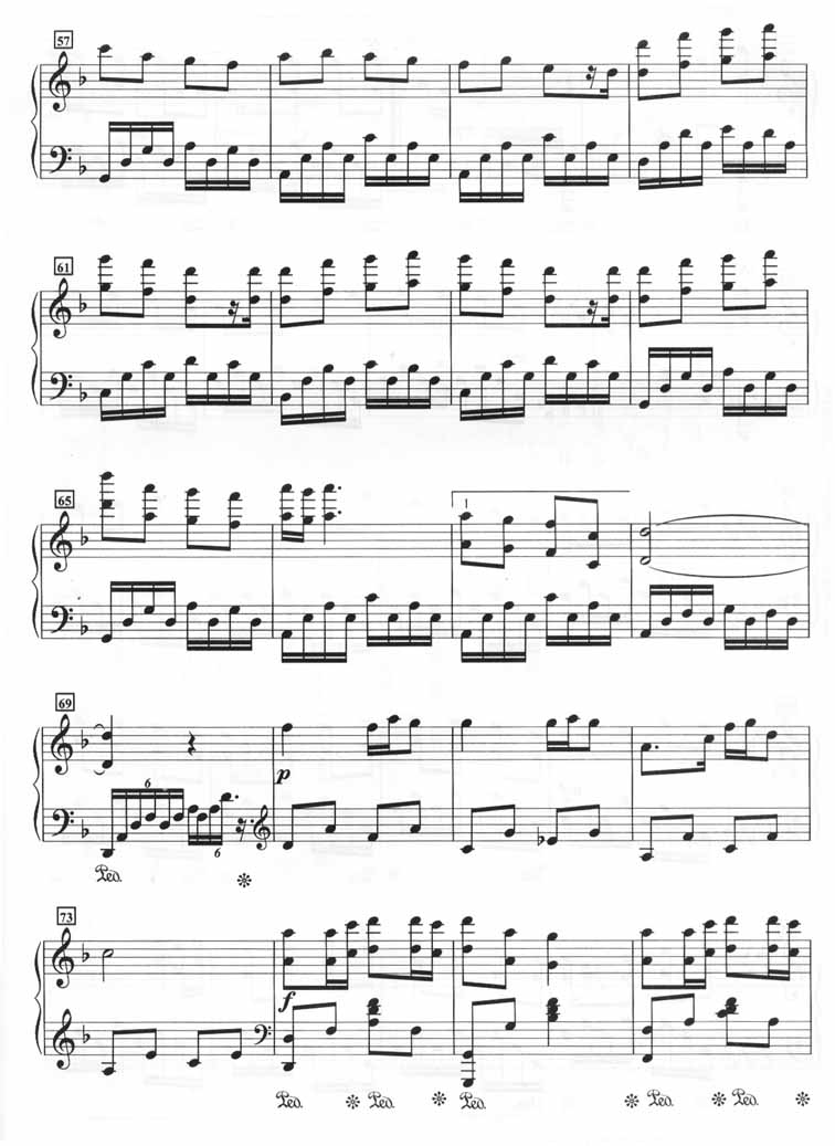长相思（钢琴谱）[不同版本]钢琴曲谱（图4）