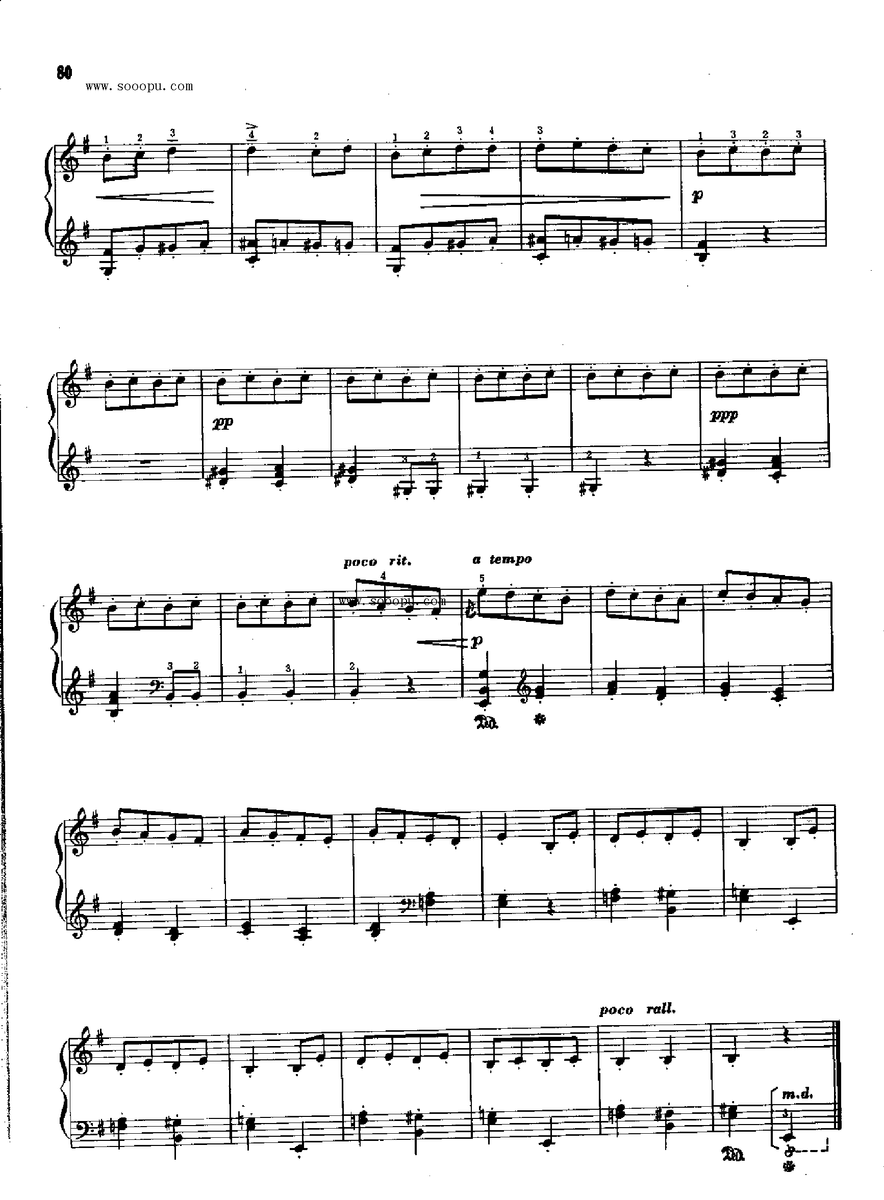 小品 键盘类 钢琴钢琴曲谱（图2）