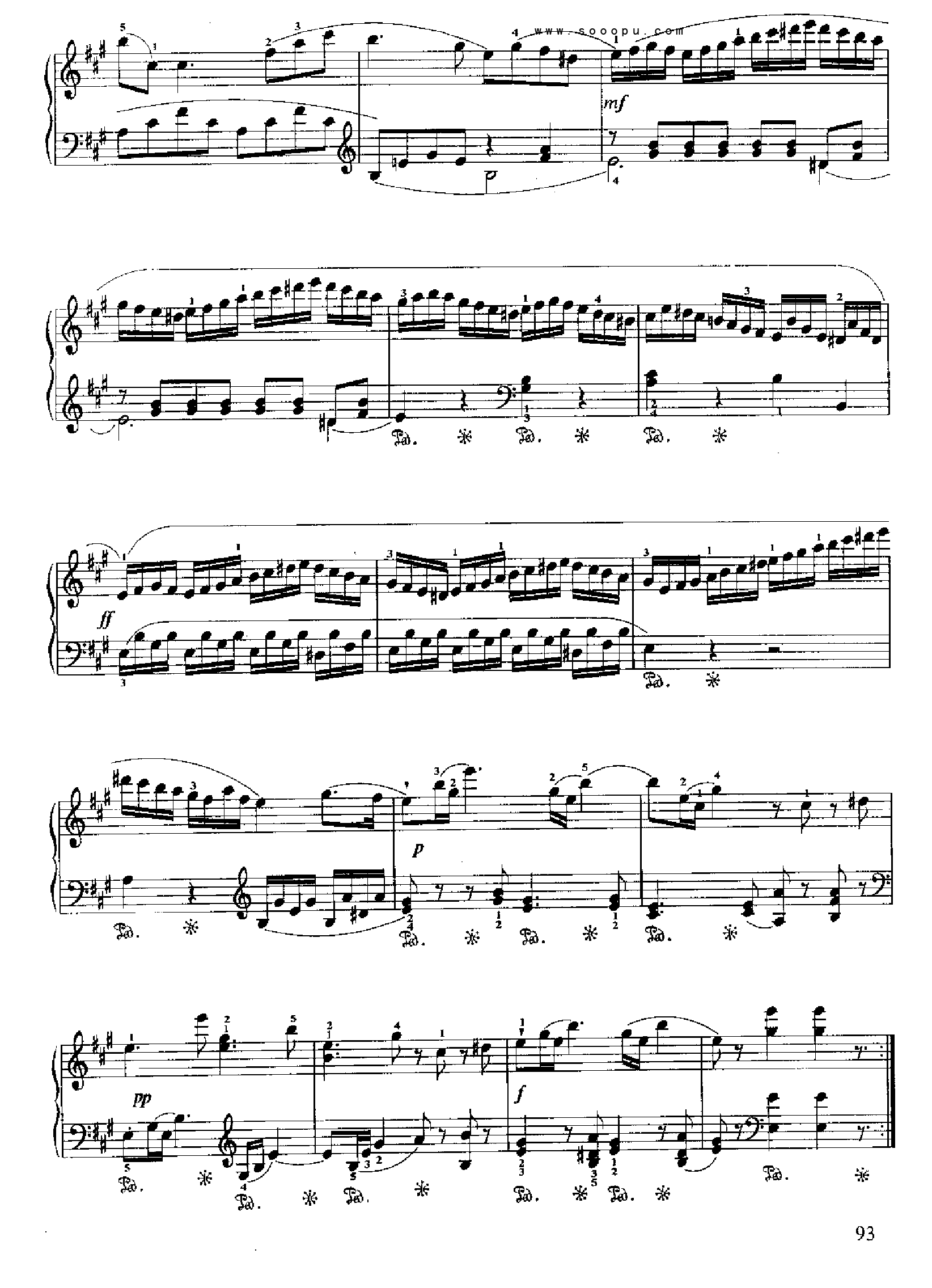 小奏鸣曲(Op.20 No.4) 键盘类 钢琴钢琴曲谱（图2）