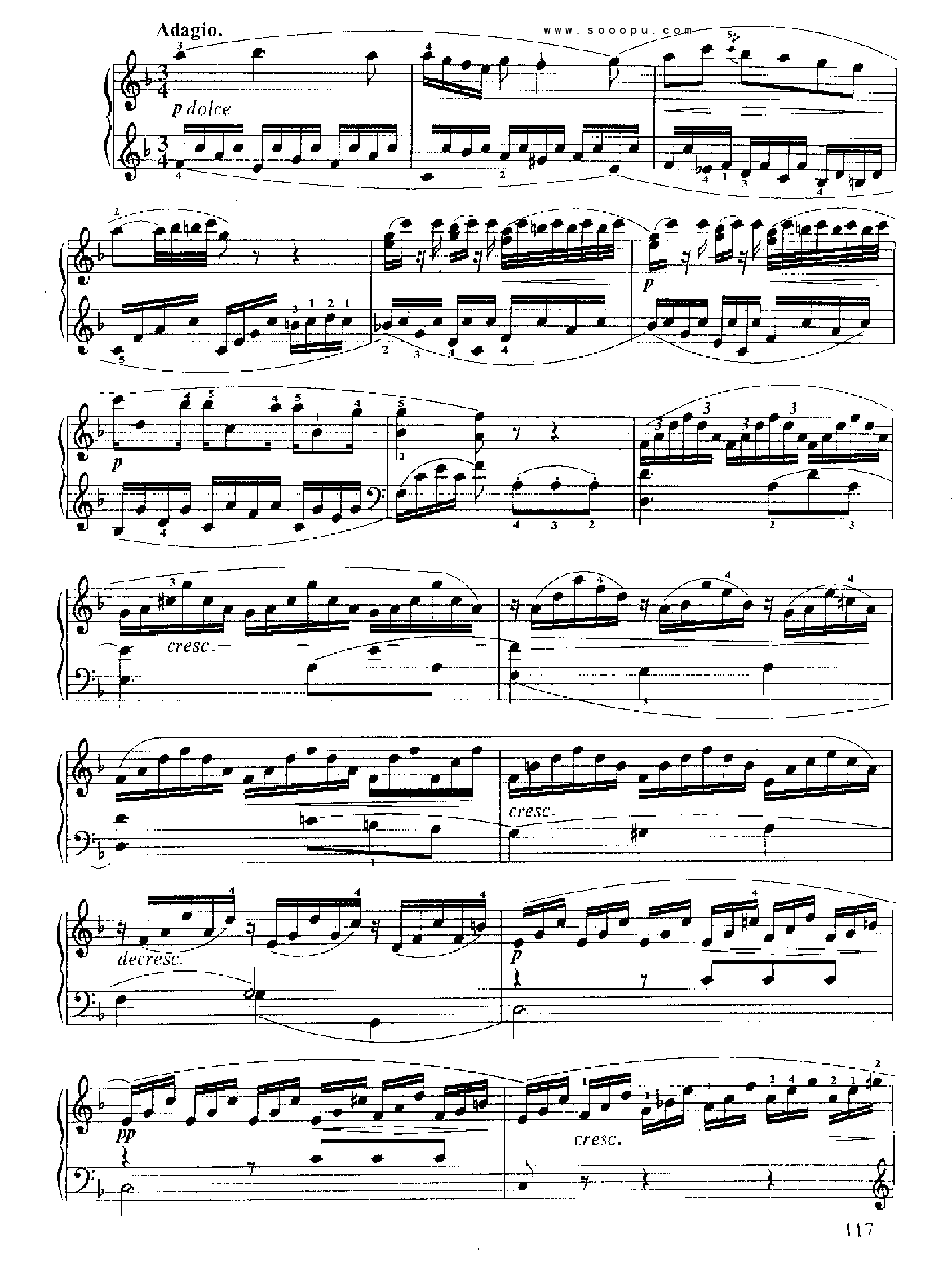 小奏鸣曲(18.) 键盘类 钢琴钢琴曲谱（图4）
