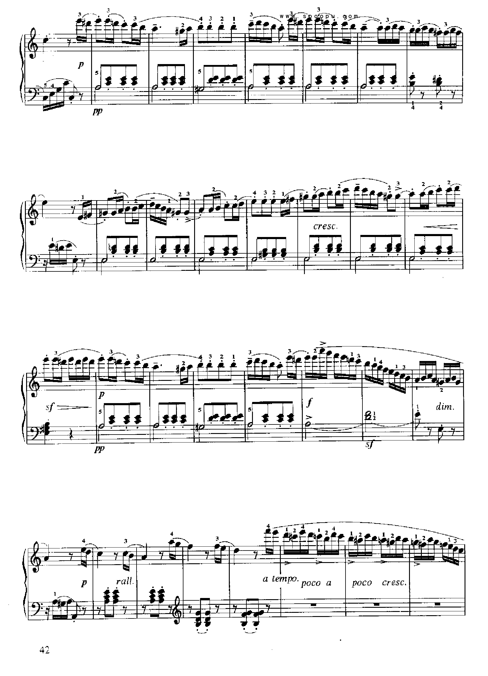 小奏鸣曲(Op.20 No.1) 键盘类 钢琴钢琴曲谱（图6）