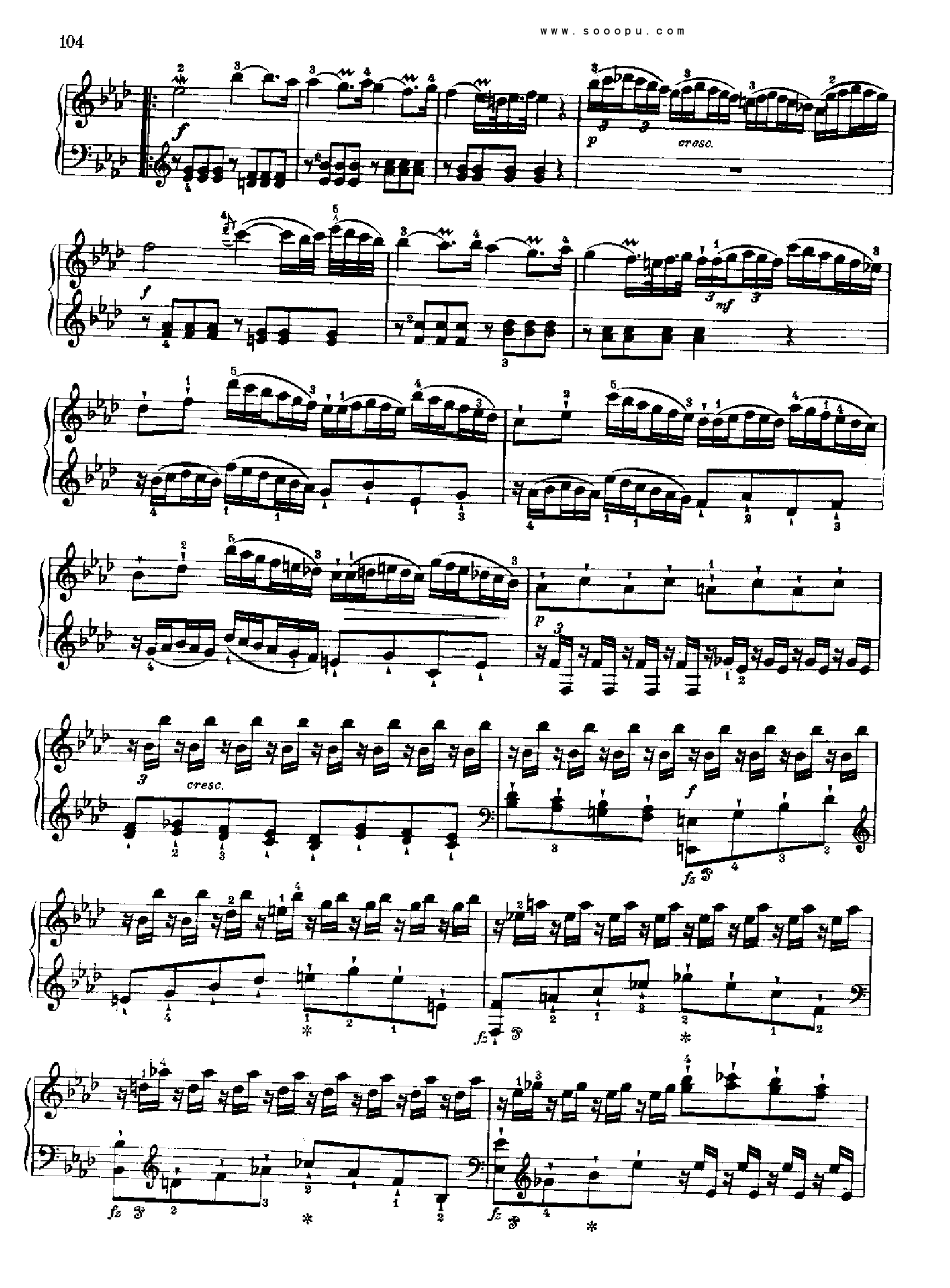 奏鸣曲十一1786年出版 键盘类 钢琴钢琴曲谱（图3）