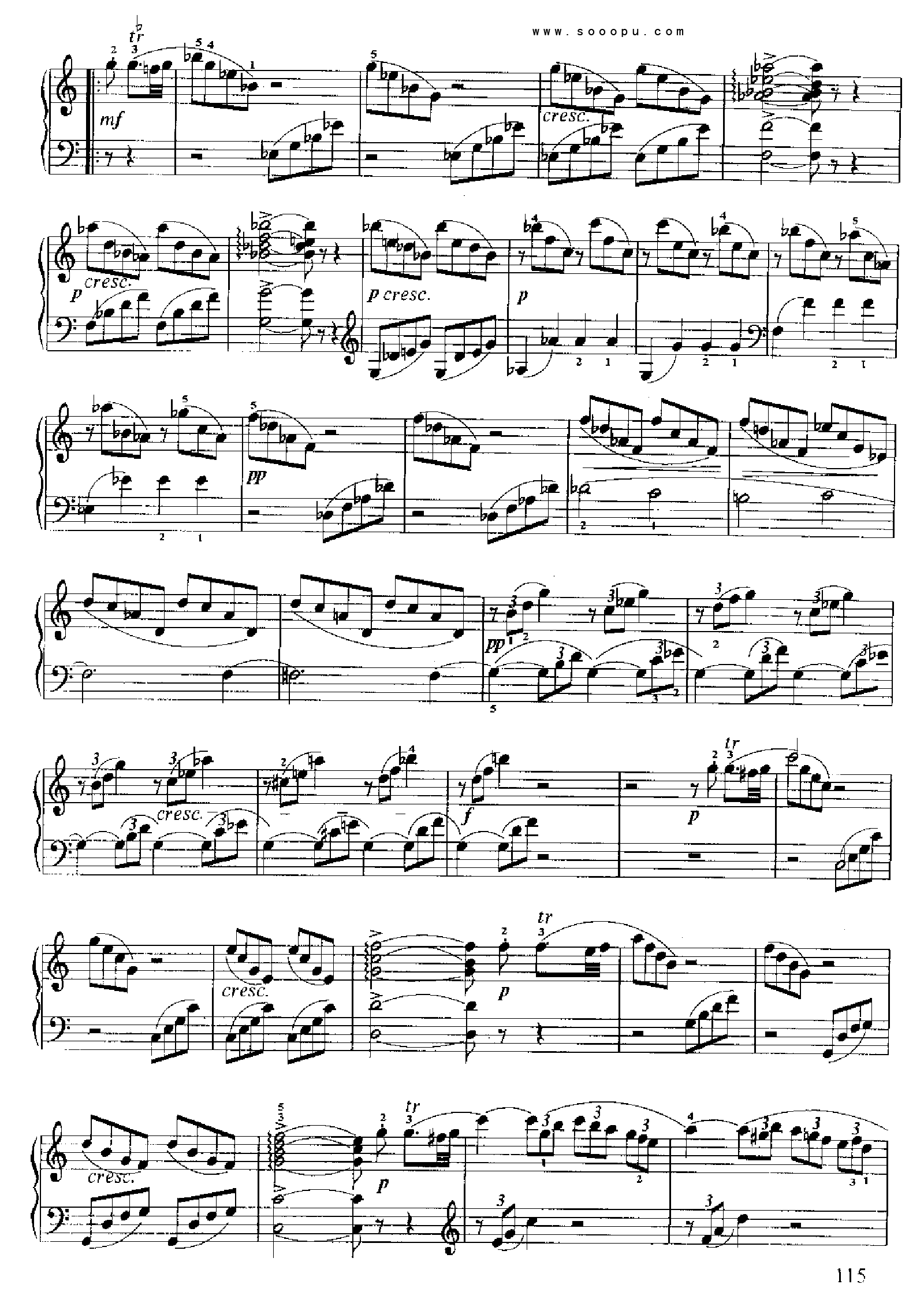 小奏鸣曲(18.) 键盘类 钢琴钢琴曲谱（图2）