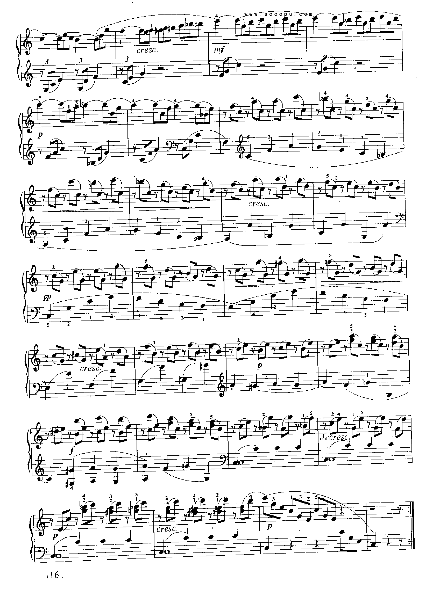 小奏鸣曲(18.) 键盘类 钢琴钢琴曲谱（图3）