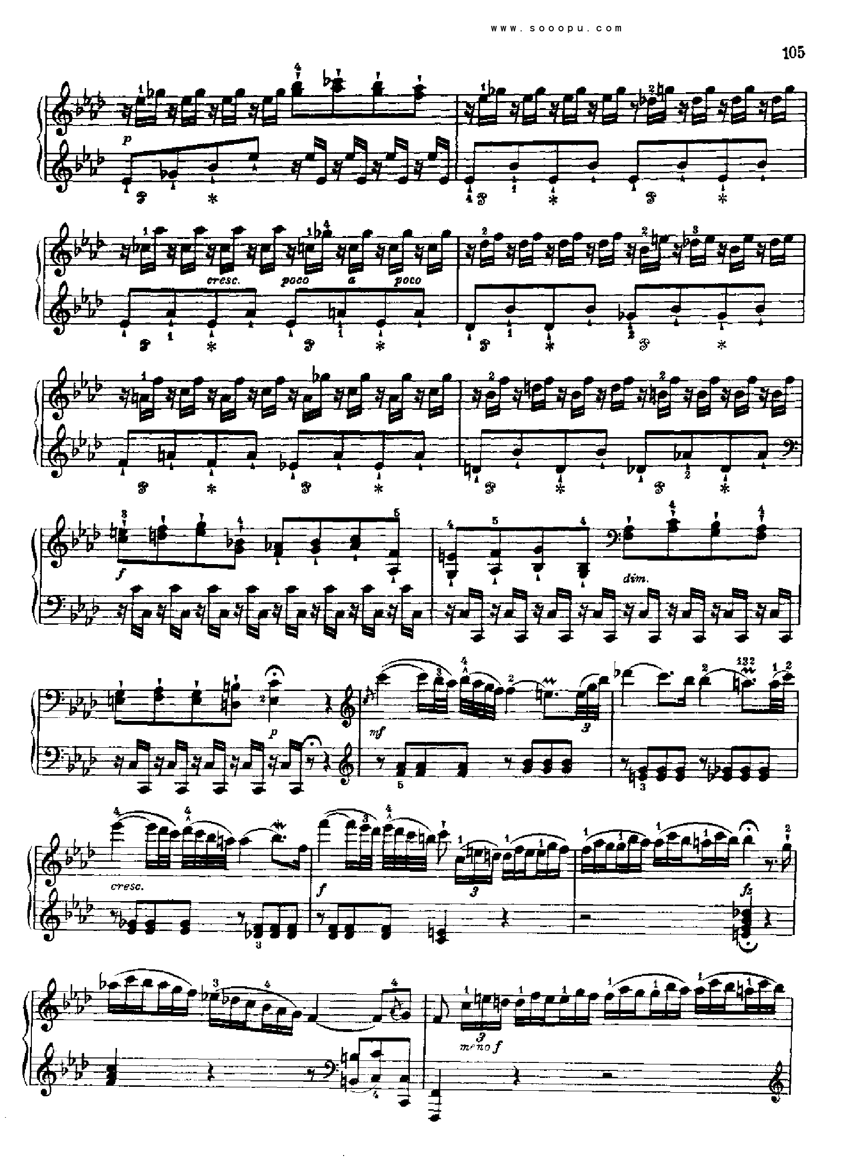 奏鸣曲十一1786年出版 键盘类 钢琴钢琴曲谱（图4）