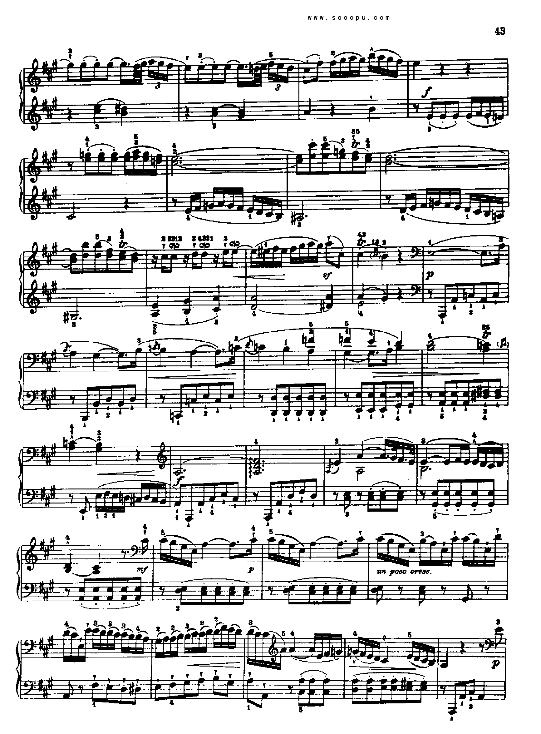 奏鸣曲 五1767 键盘类 钢琴钢琴曲谱（图9）