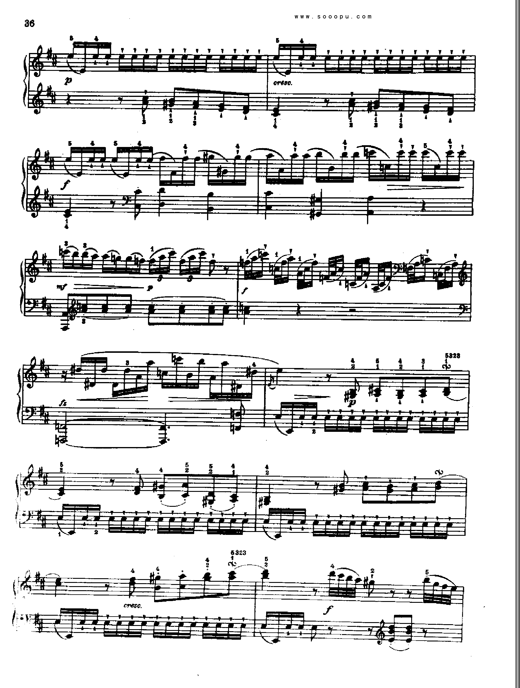 奏鸣曲 五1767 键盘类 钢琴钢琴曲谱（图2）