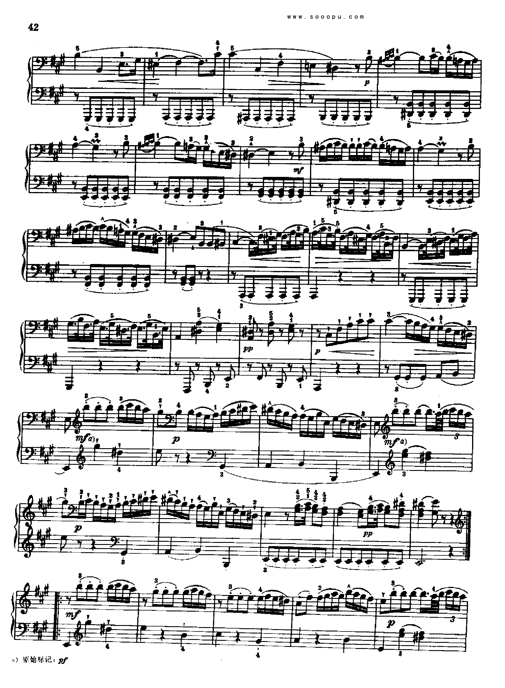 奏鸣曲 五1767 键盘类 钢琴钢琴曲谱（图8）